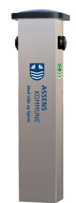 Assens Kommune gennemsigtig stander